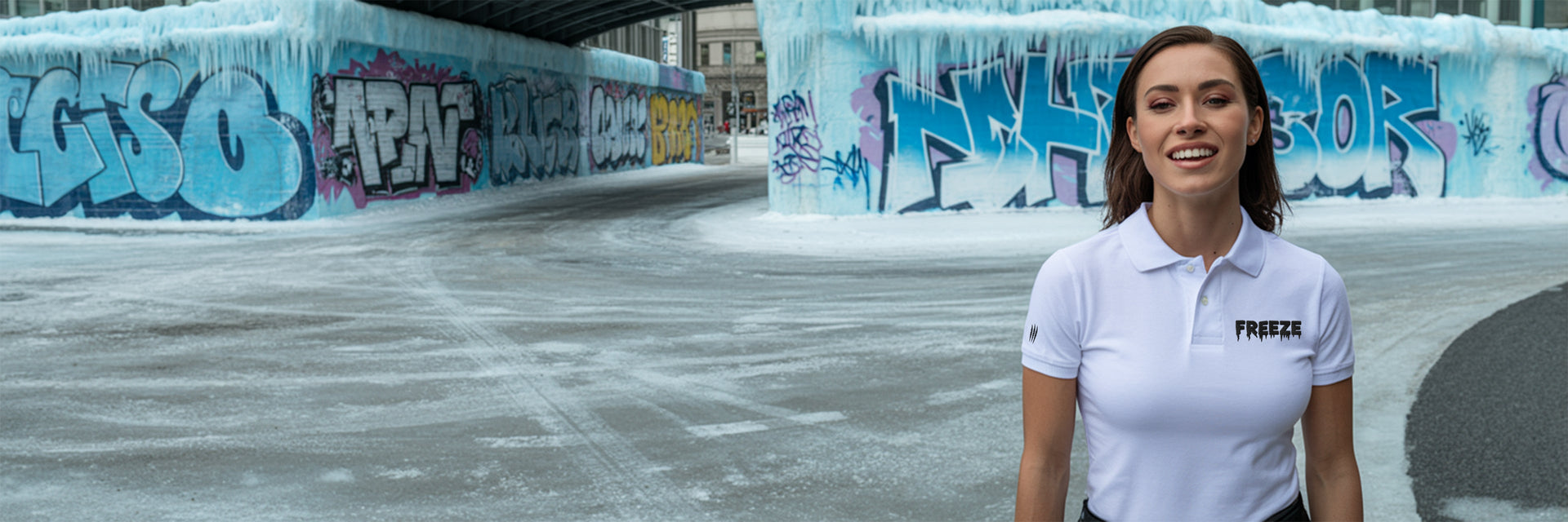 Snowtigz Urban Ice Specials Damen Poloshirts | Minimalistische Streetwear