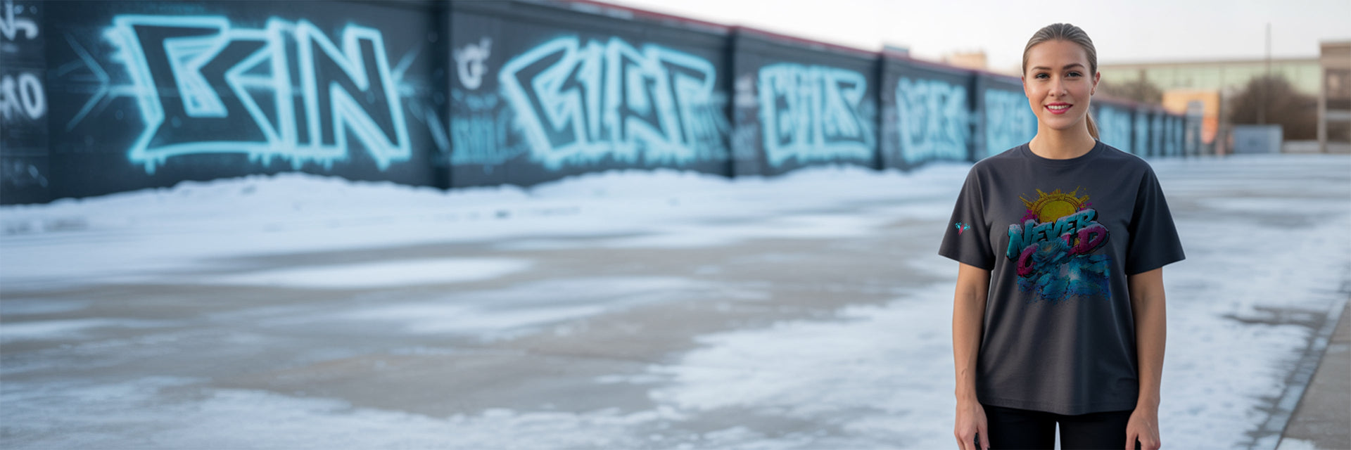 Snowtigz Urban Ice Specials Damen T-Shirts | Typografie Streetwear