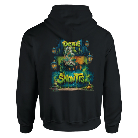Urban StreetStyle Hoodie mit Tiger-Genie und Dollar Design