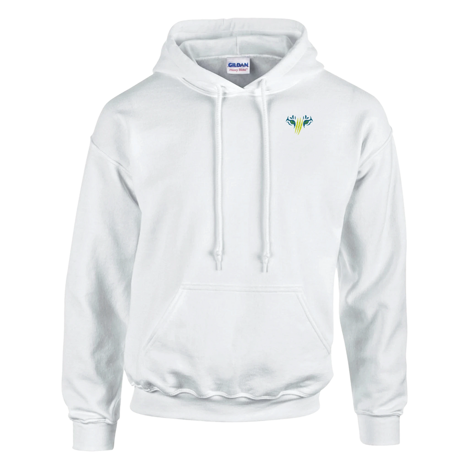 Streetwear Hoodie Weihnachten – Snowtigz Ho Ho Nope Design für Männer und Frauen auf der Rückseite. Vorne das