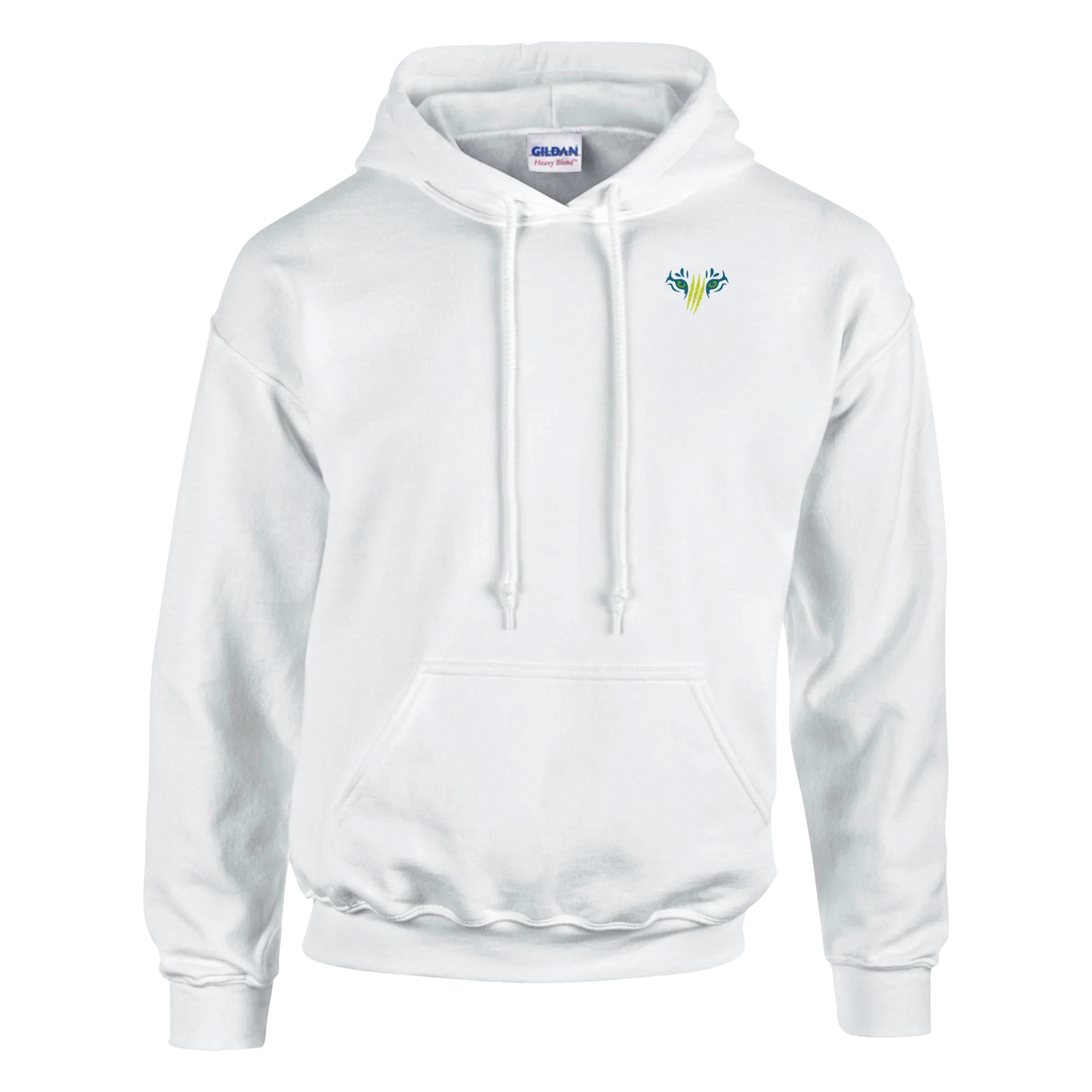 Streetwear Hoodie Weihnachten – Snowtigz Ho Ho Nope Design für Männer und Frauen auf der Rückseite. Vorne das