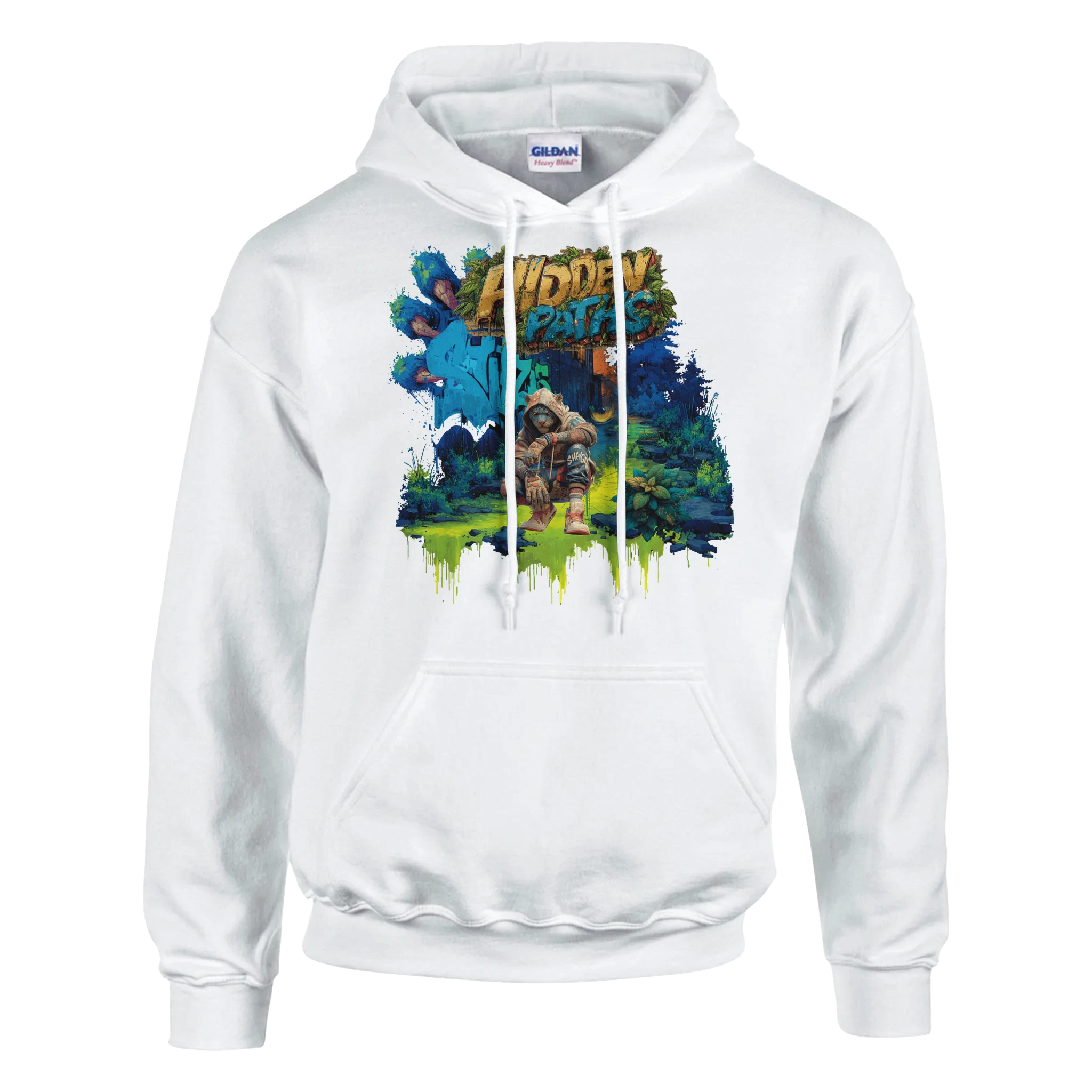 Jungle Expedition Hoodie mit Panther im Urban Style