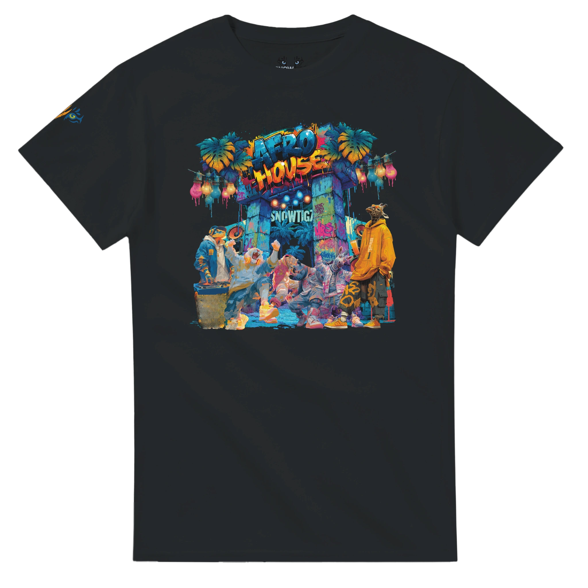 Jungle Expedition Shirt mit Animal Party Crew