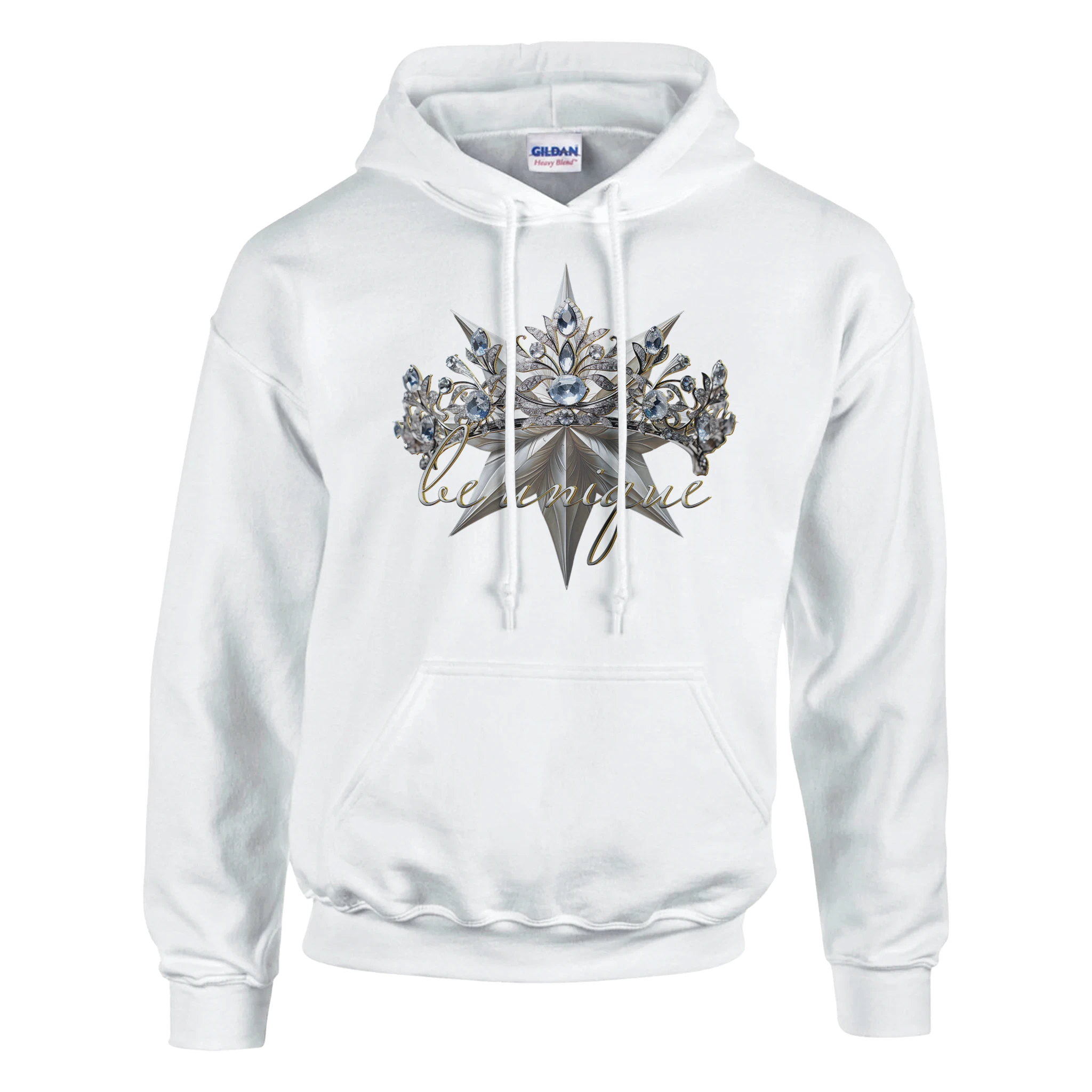 Made 4 You Hoodie mit Kristallkrone Design