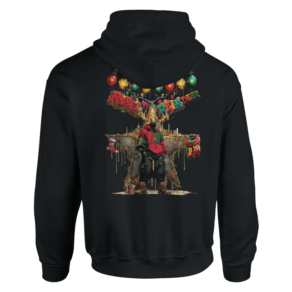 Unisex Hoodie mit Rentier Motiv – Snowtigz Wildlife Christmas Kollektion.