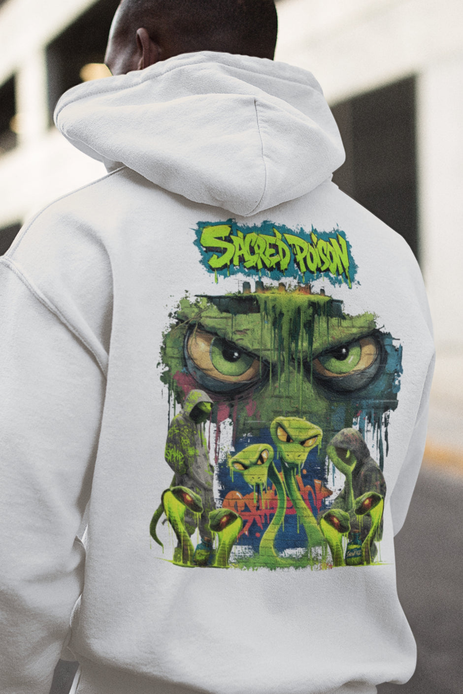 Snowtigz Sacred Poison Hoodie mit Schlangenauge
