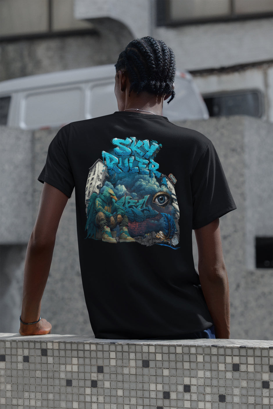 Herren Shirt Sky Ruler Snowtigz mit Streetstyle City Flair
