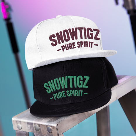 Snowtigz Pure Spirit Snapback Unisex Cap mit gesticktem Logo