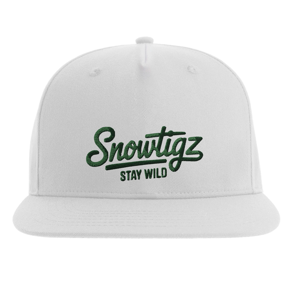 Unisex Snapback Cap Snowtigz mit gestickten Krallen auf der Seite