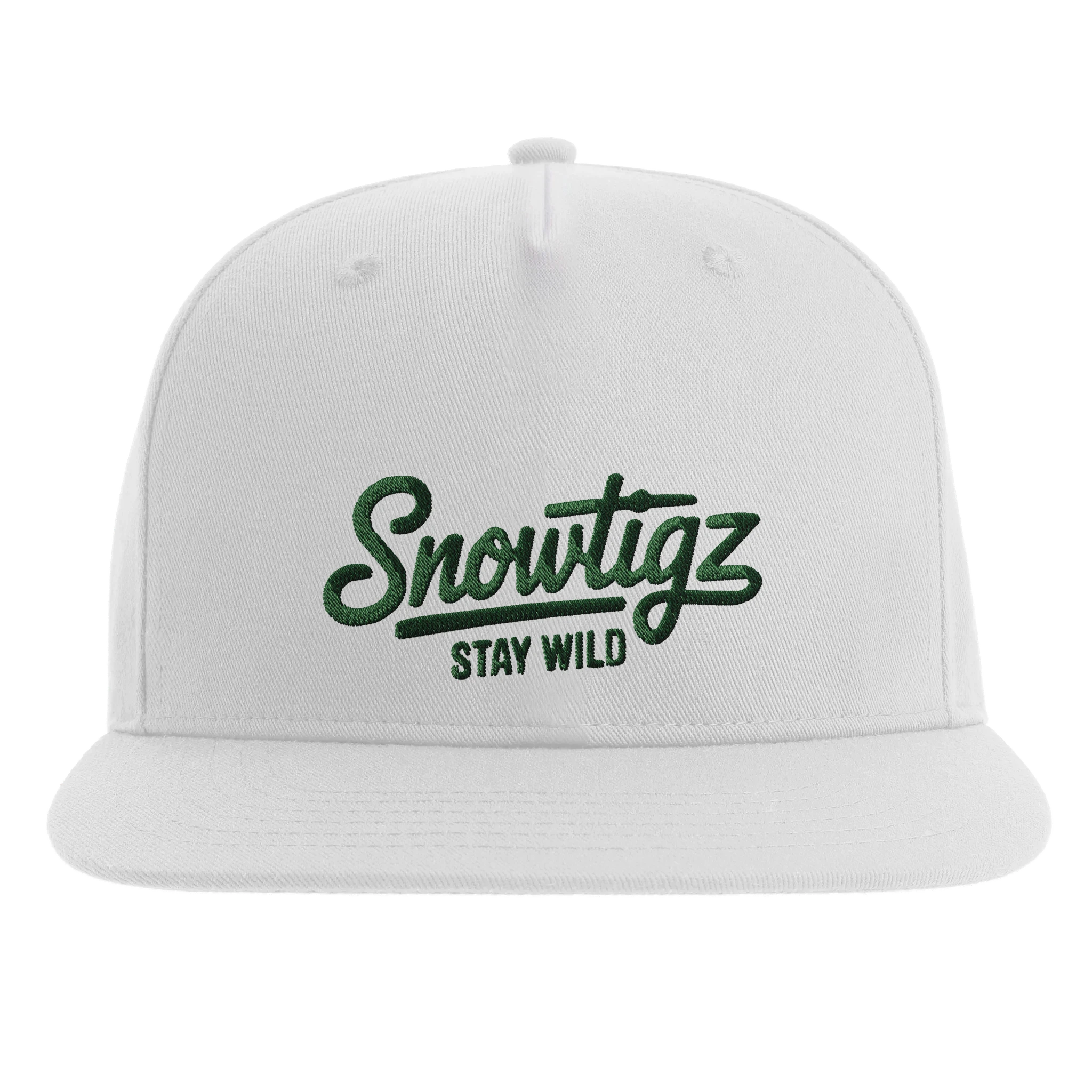 Unisex Snapback Cap Snowtigz mit gestickten Krallen auf der Seite