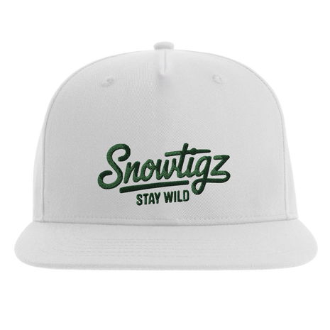 Unisex Snapback Cap Snowtigz mit gestickten Krallen auf der Seite