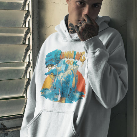 Snowtigz Herren Hoodie Frontprint „Cunning Look“