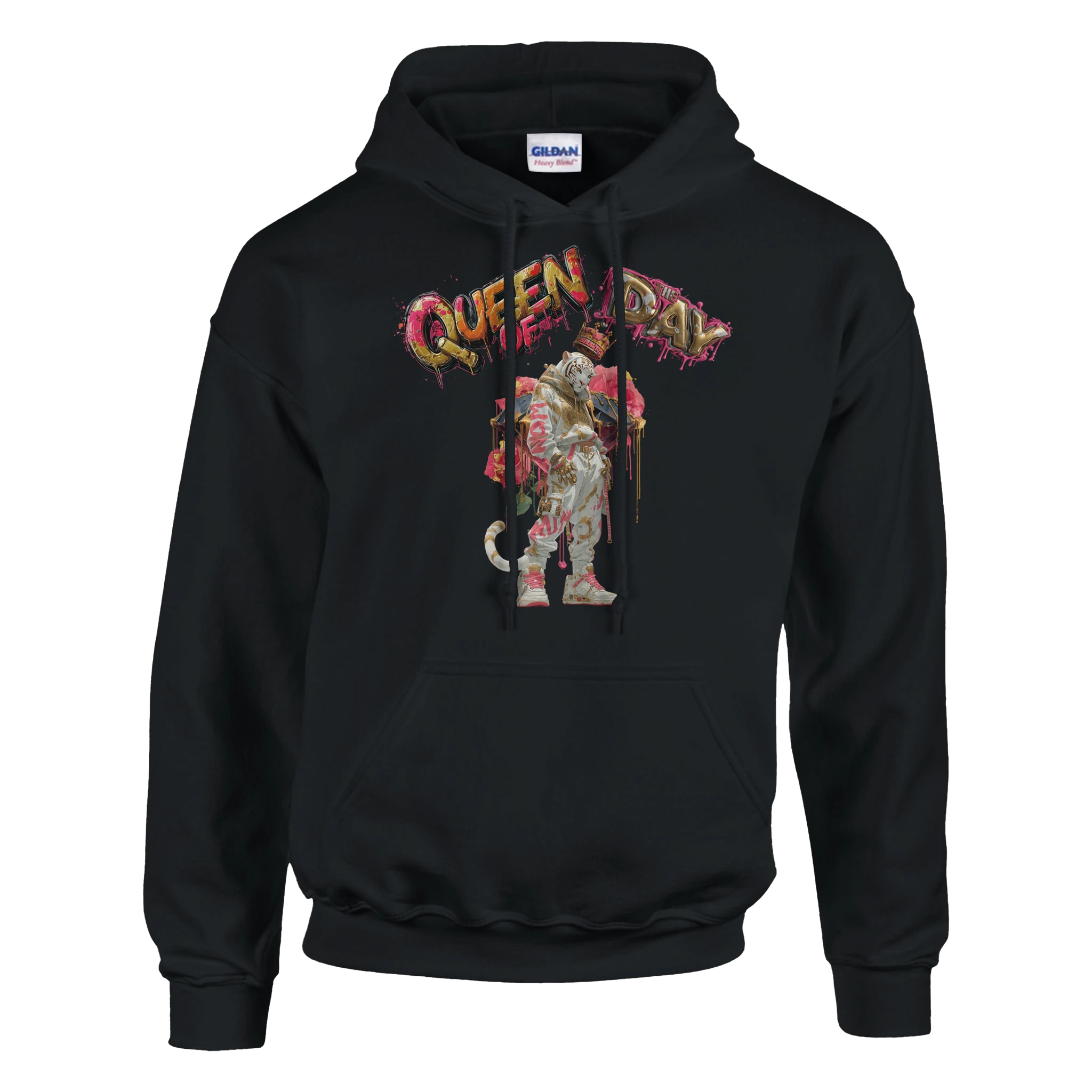 Urban Damen Hoodie Snowtigz Queen of the Day Streetwear Design