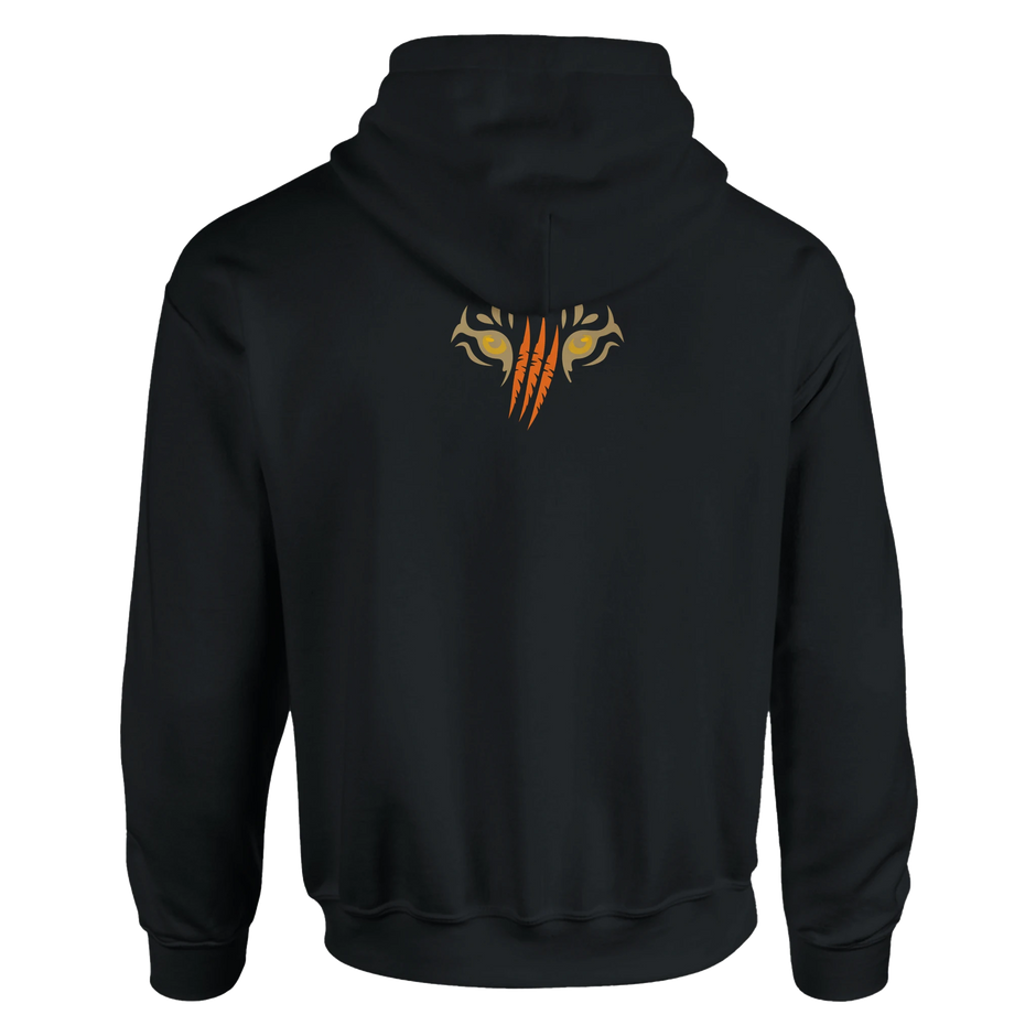 Halloween Spirit Hoodie von Snowtigz. Logo Brand auf dieser Rückseite vom Halloween Hoodie.