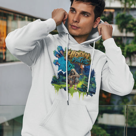 Snowtigz Herren Hoodie Frontprint „Hidden Paths“