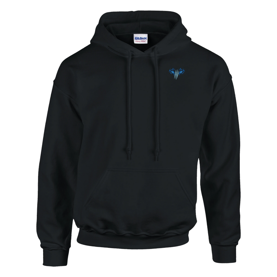 Herren Hoodie Snowtigz Untamed Streetwear Wildlife Crew. Vorne Logo, hinten Jungle Expedition Design.