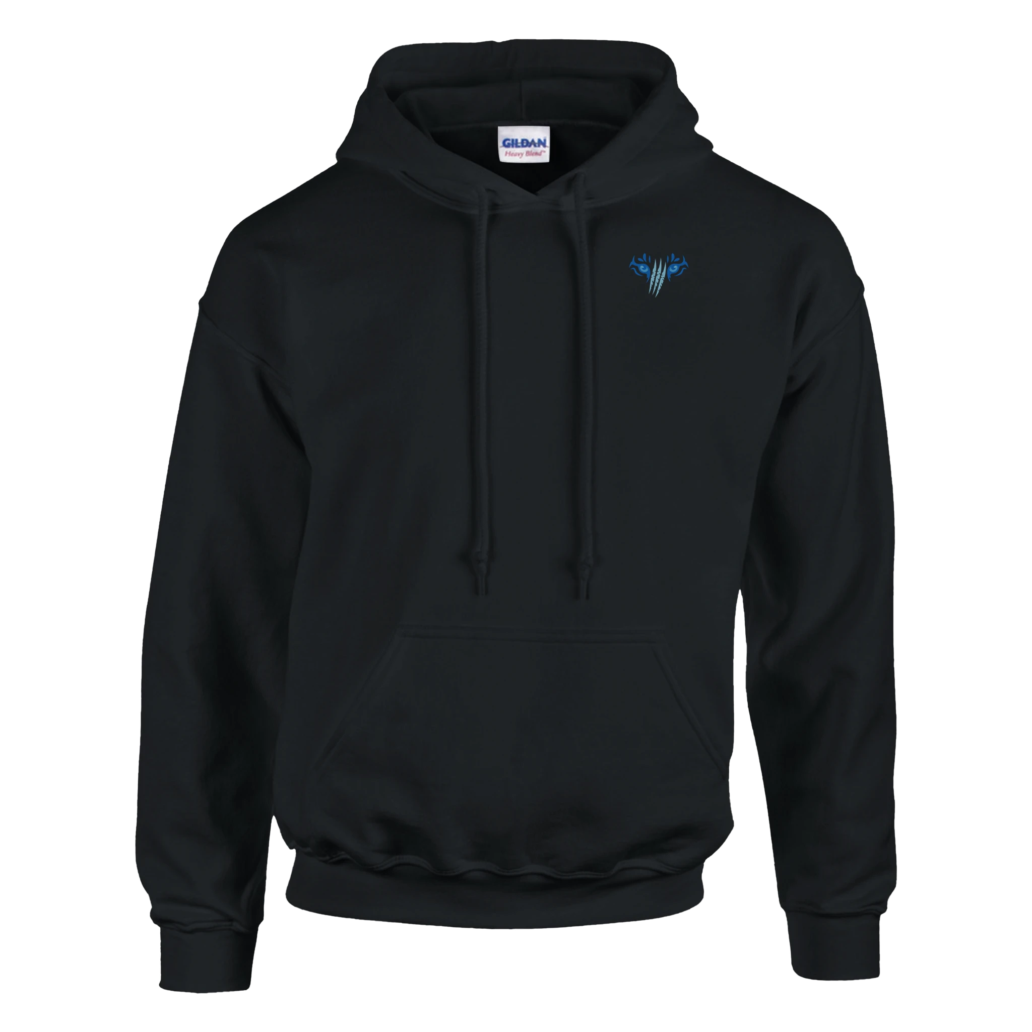 Herren Hoodie Snowtigz Untamed Streetwear Wildlife Crew. Vorne Logo, hinten Jungle Expedition Design.