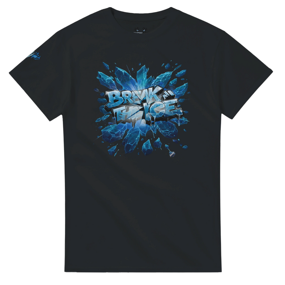 Herren Urban Shirt Snowtigz Break the Ice mit Eis-Design