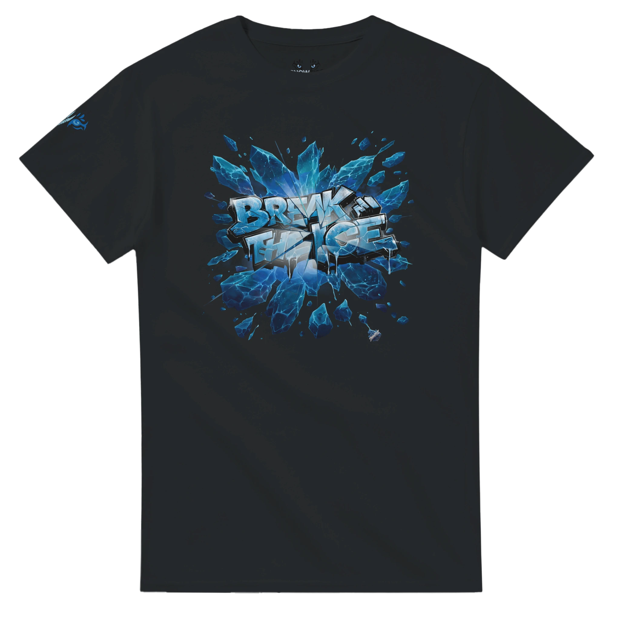 Herren Urban Shirt Snowtigz Break the Ice mit Eis-Design