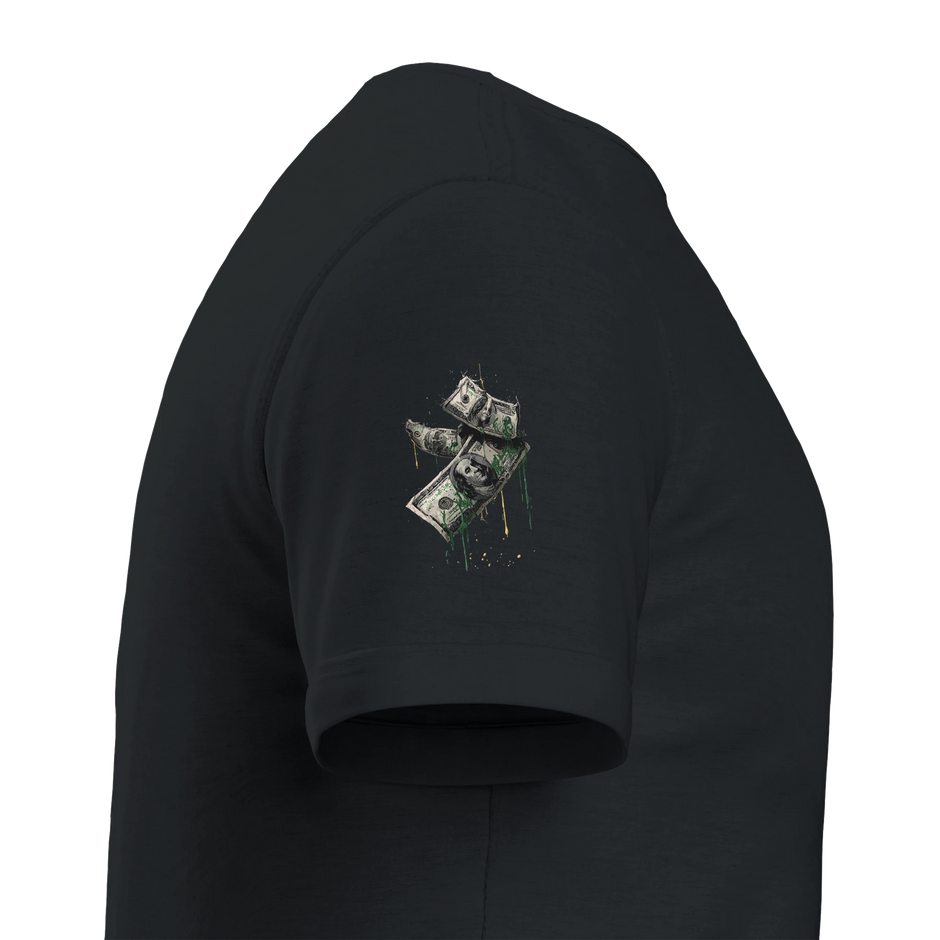 Oversize Herren T-Shirt „Cash King“ mit Graffiti