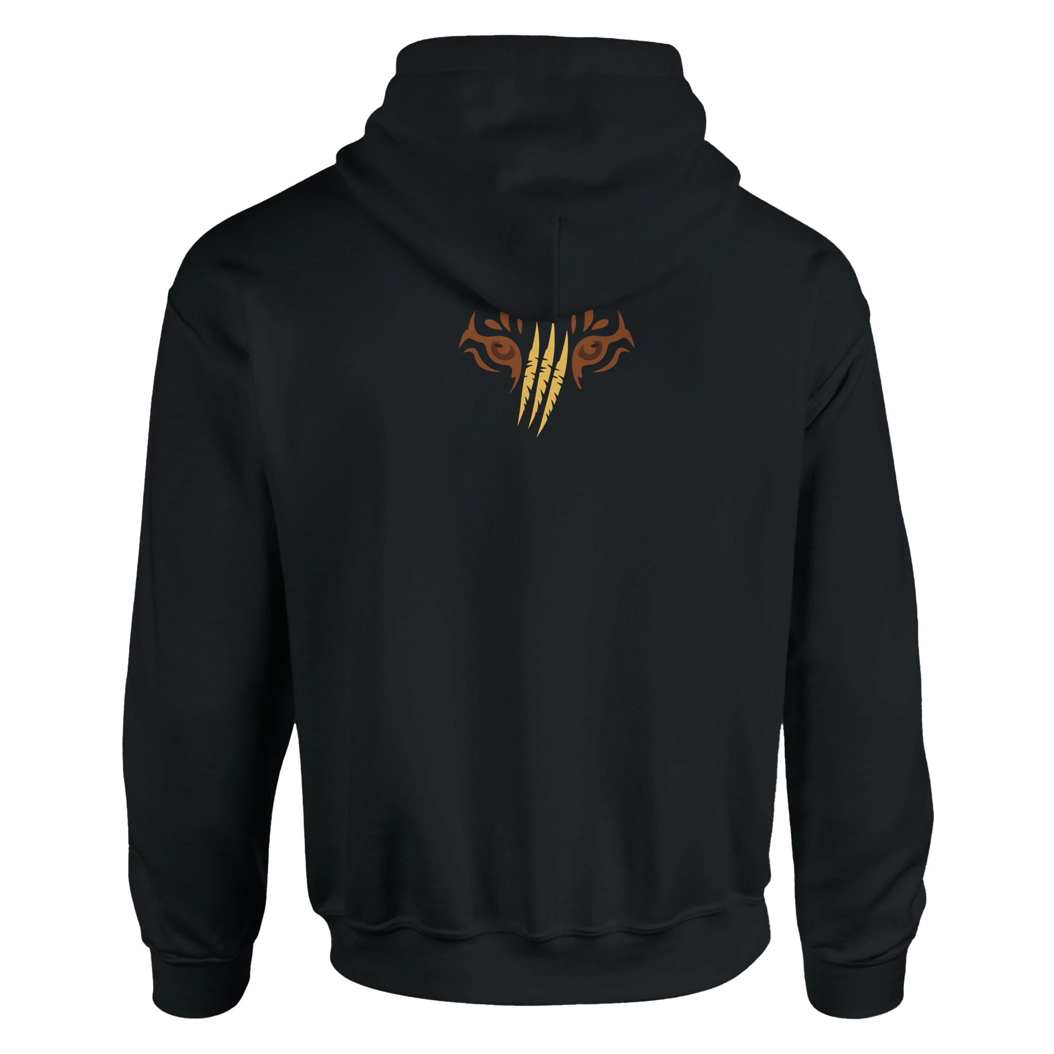 Urban Damen Hoodie mit Leopard-Design in Blau und Gold