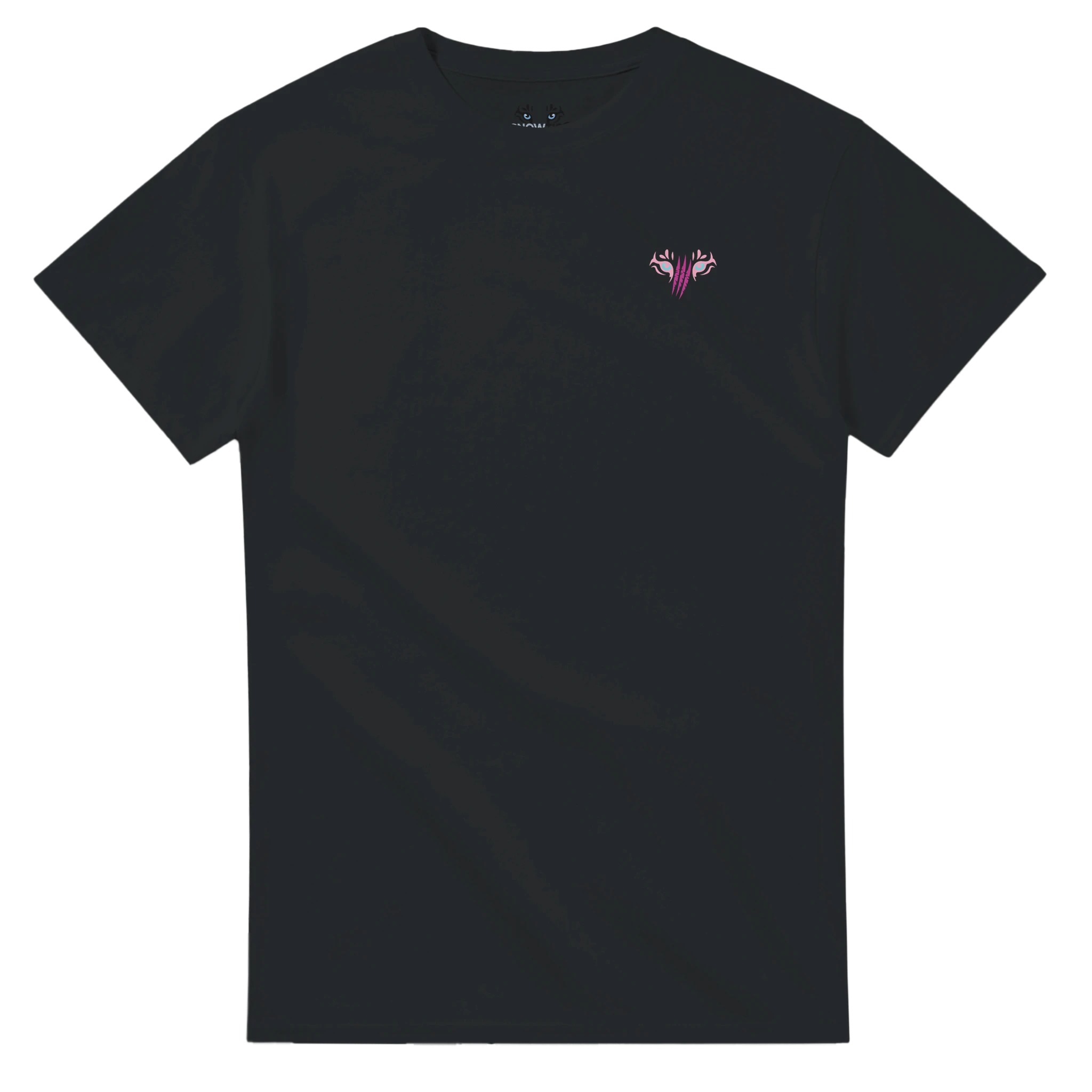 Damen T-Shirt mit Graffiti Sonnenbrille und Drink