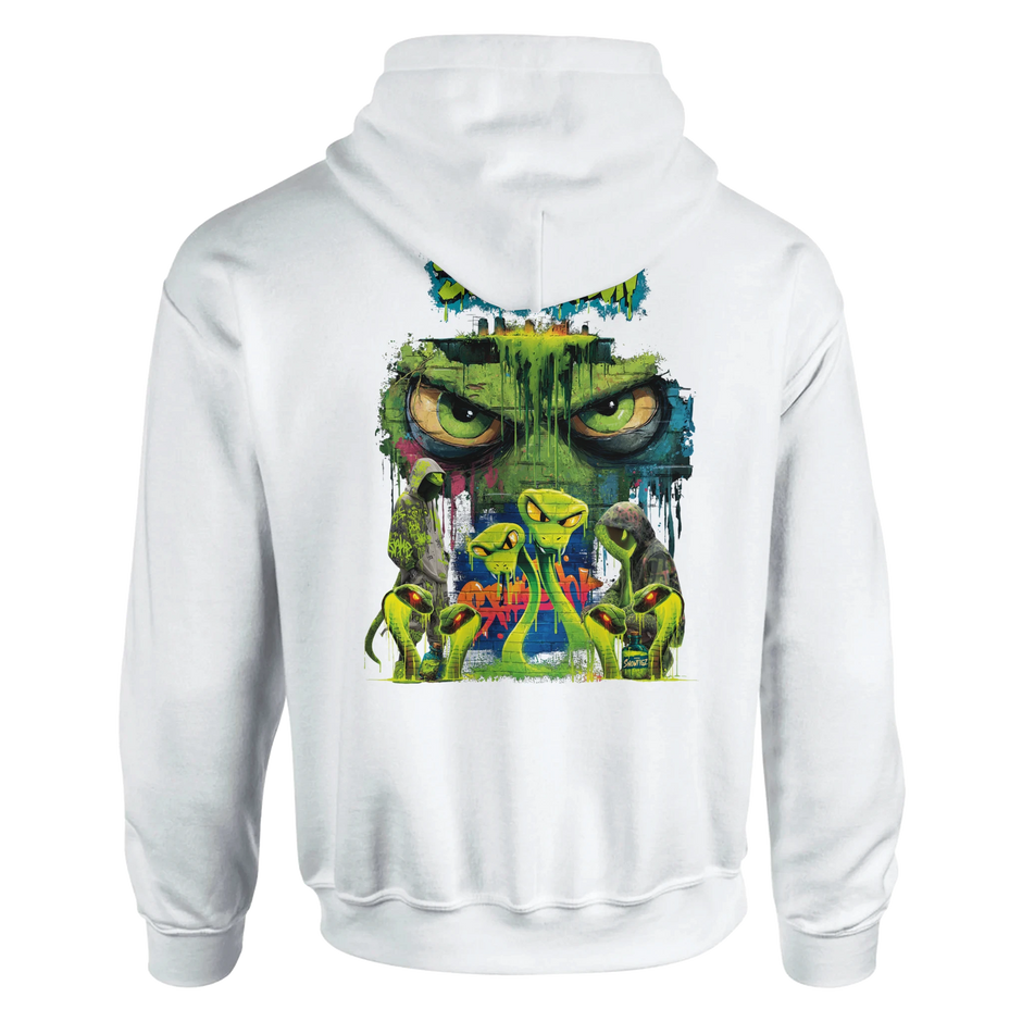 Wildlife Extended Herren Hoodie mit Snake Power