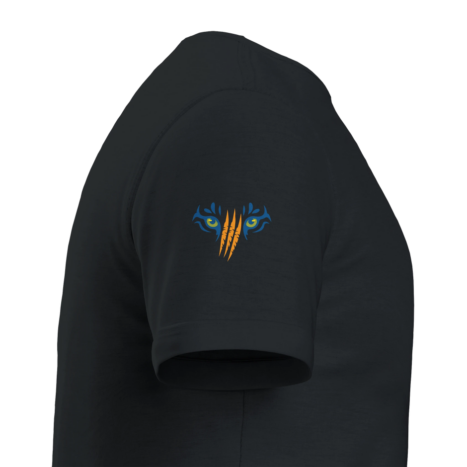 Herren Shirt Afro House mit Graffiti und Lichterbogen