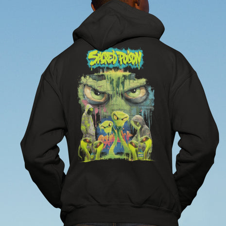 Snowtigz Herren Hoodie Backprint „Sacred Poison“