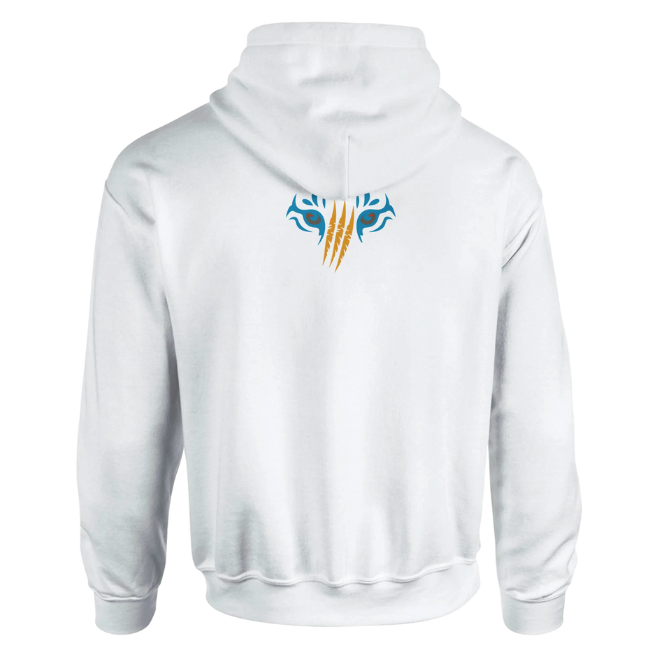 Urban Herren Hoodie mit Schakal-Rudel Frontprint