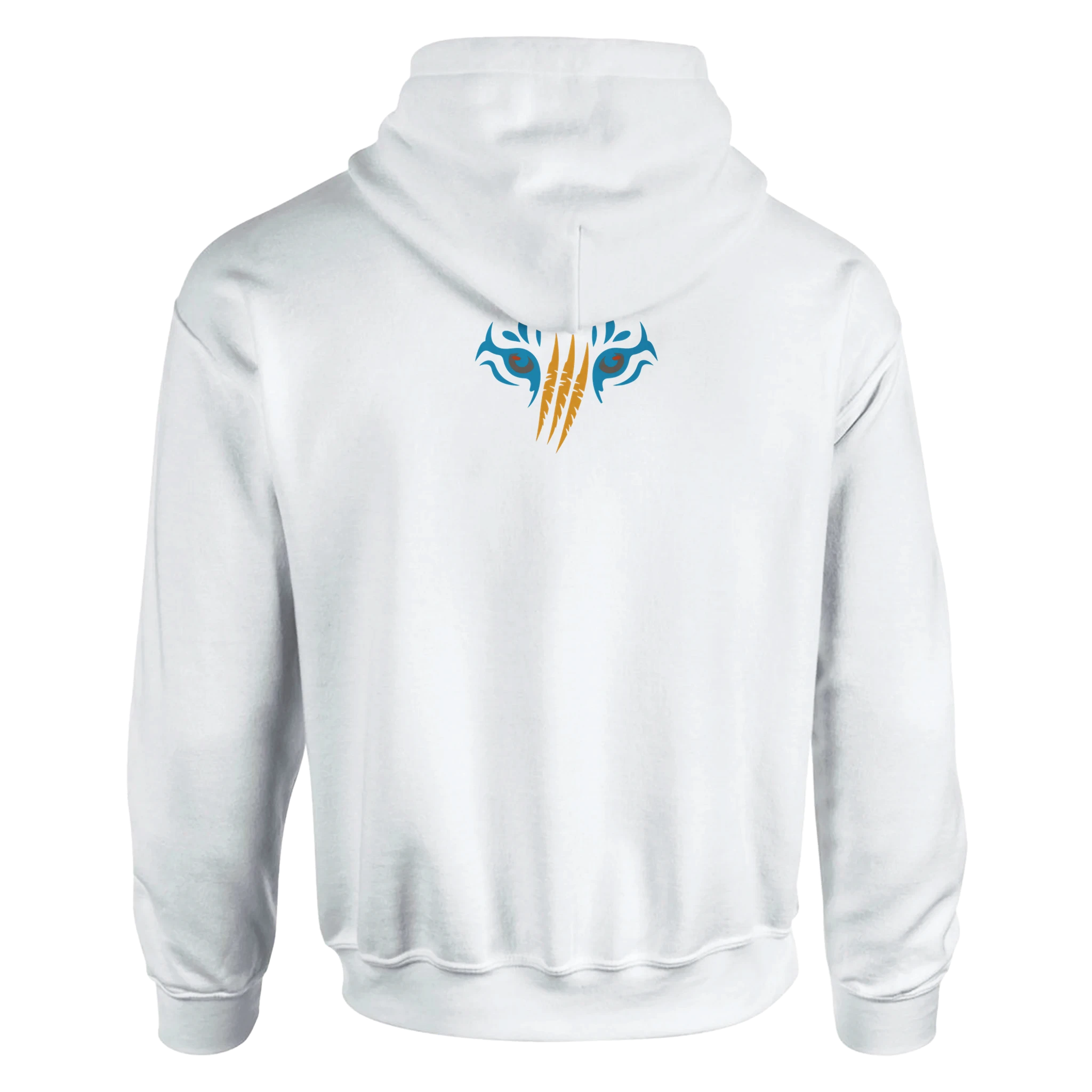Urban Herren Hoodie mit Schakal-Rudel Frontprint
