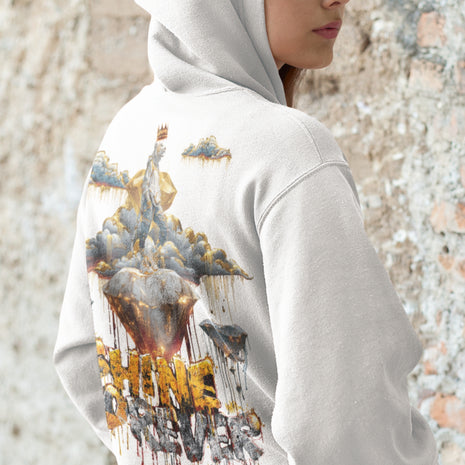 Snowtigz Damen Hoodie Backprint „Shine Forever“