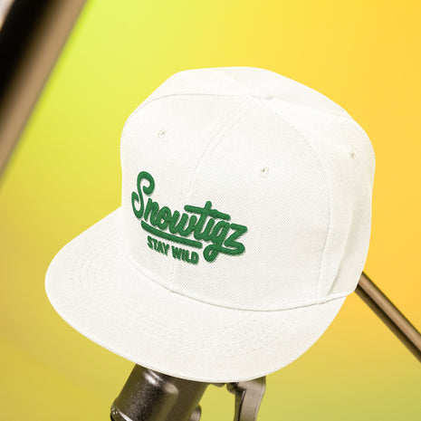 Snowtigz Stay Wild Snapback Unisex mit Schriftzug Stickerei auf der Front