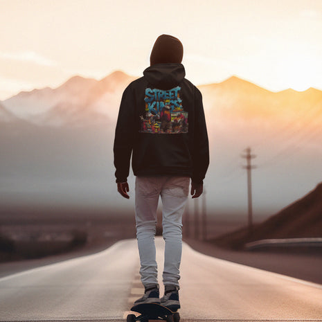 Herren Hoodie Snowtigz Street Kings mit Backprint Design