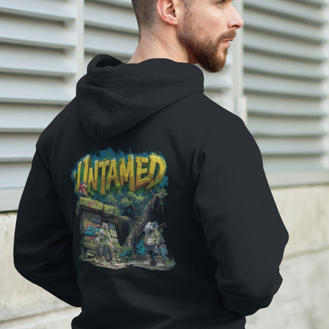 Herren Hoodie Snowtigz Untamed mit Wildlife Backprint
