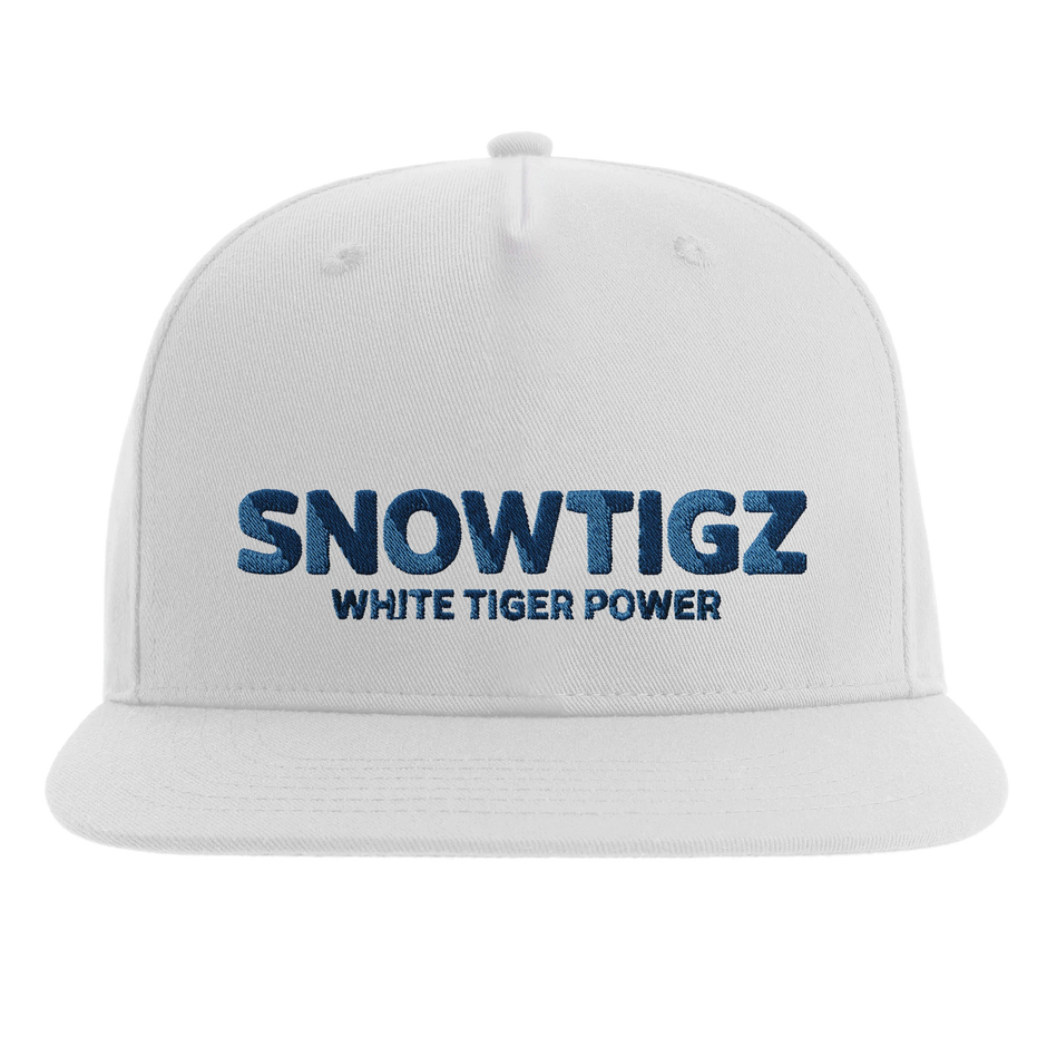 Snowtigz Cap White Tiger Power mit gesticktem Logo und Krallen