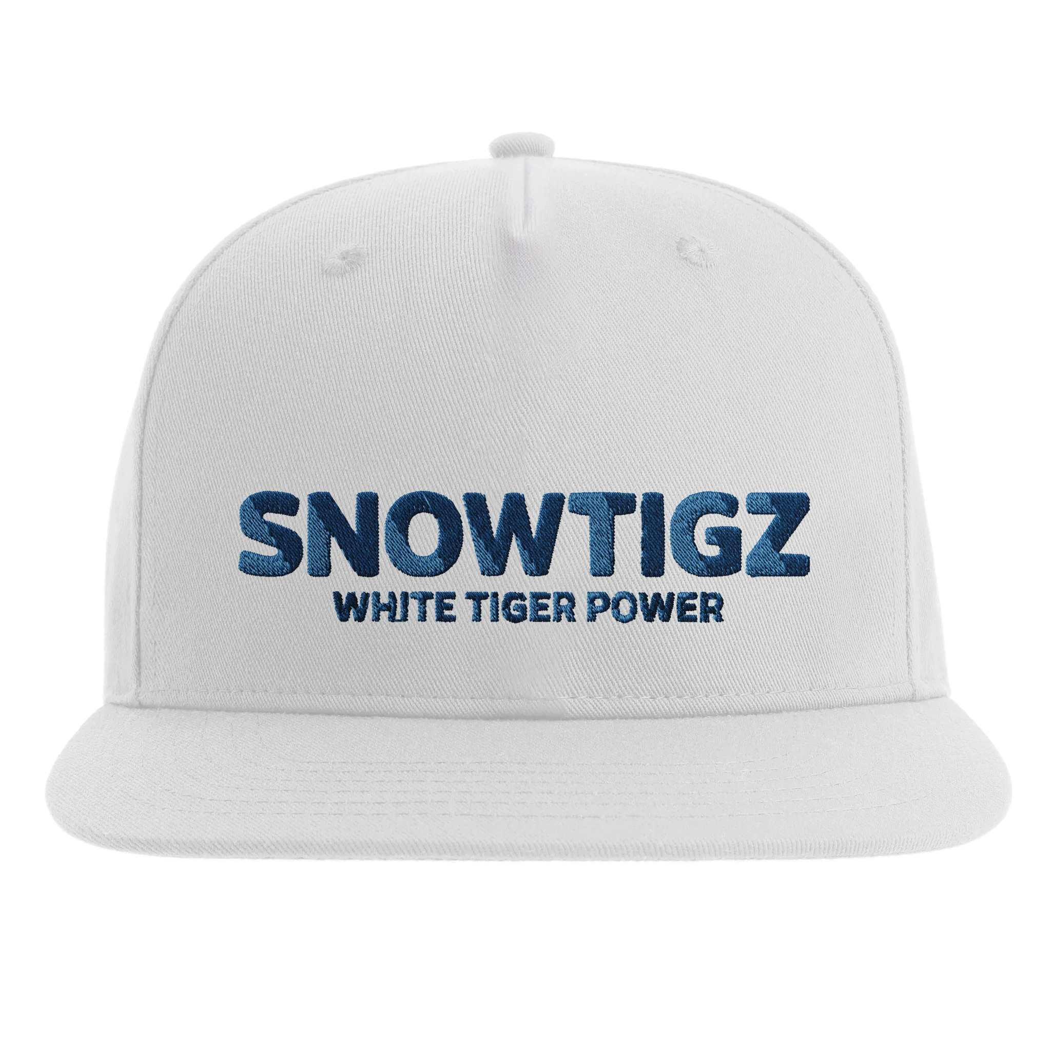 Snowtigz Cap White Tiger Power mit gesticktem Logo und Krallen