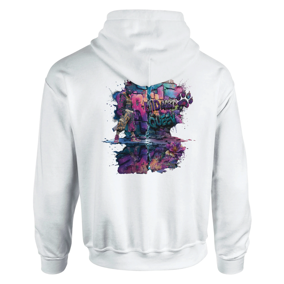 Damen Hoodie Snowtigz Streetwear Midn8t Queen Panther Print