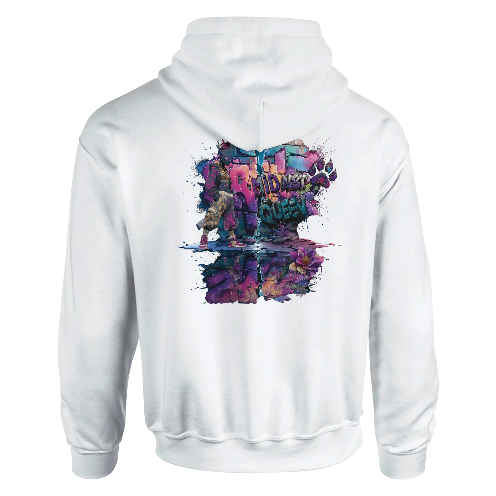 Damen Hoodie Snowtigz Streetwear Midn8t Queen Panther Print