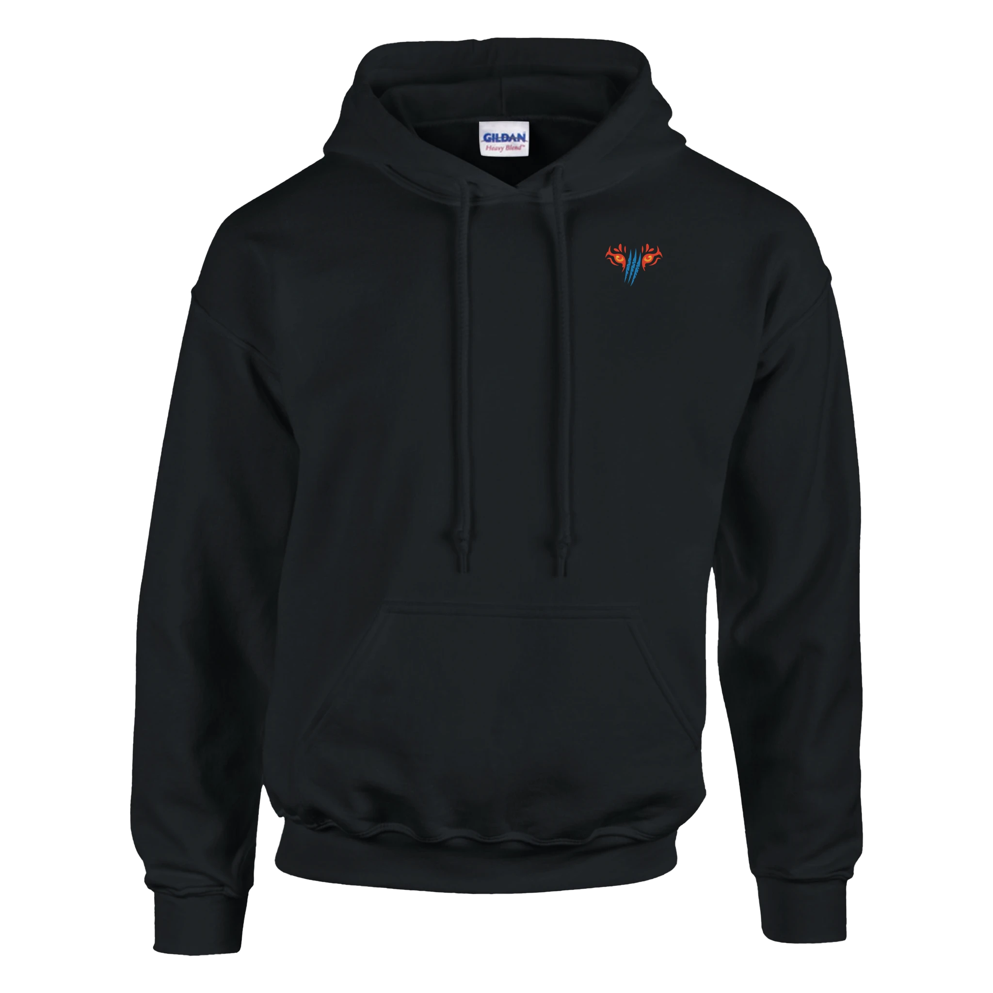 Streetwear Hoodie mit Angel-Haken und Hooked Life Backprint