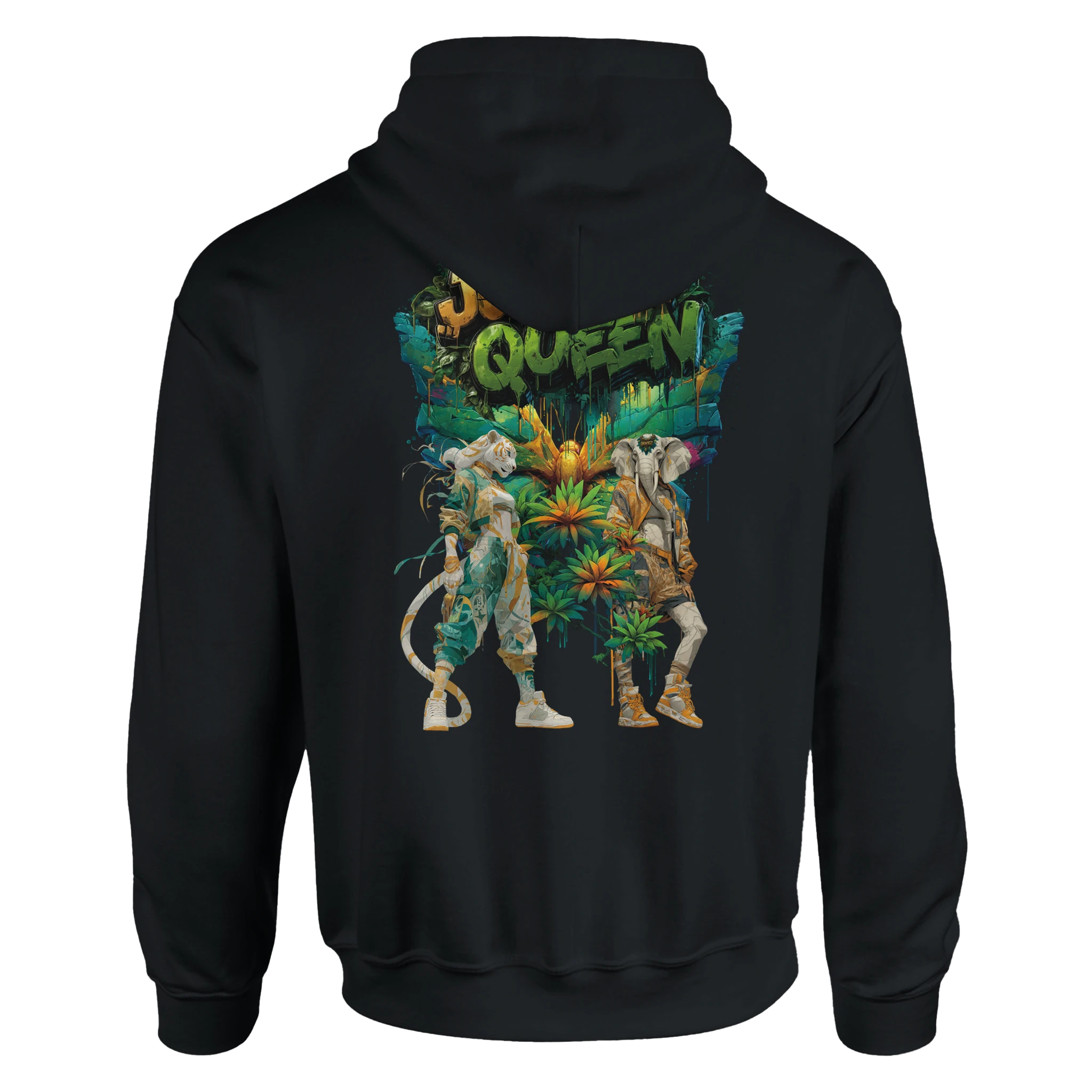 Damen Hoodie Jungle Queen Snowtigz Urban Fashion Look