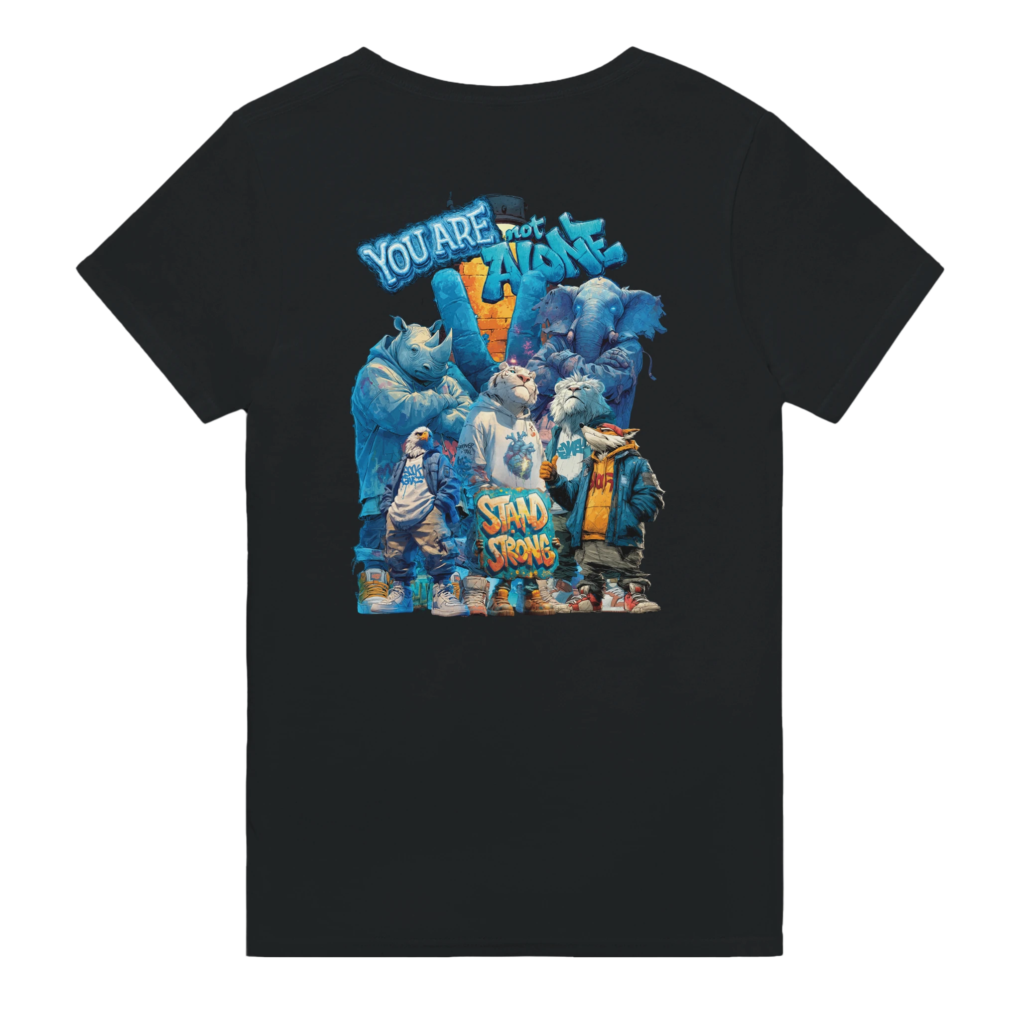 You Are Not Alone Snowtigz Shirt für Zusammenhalt