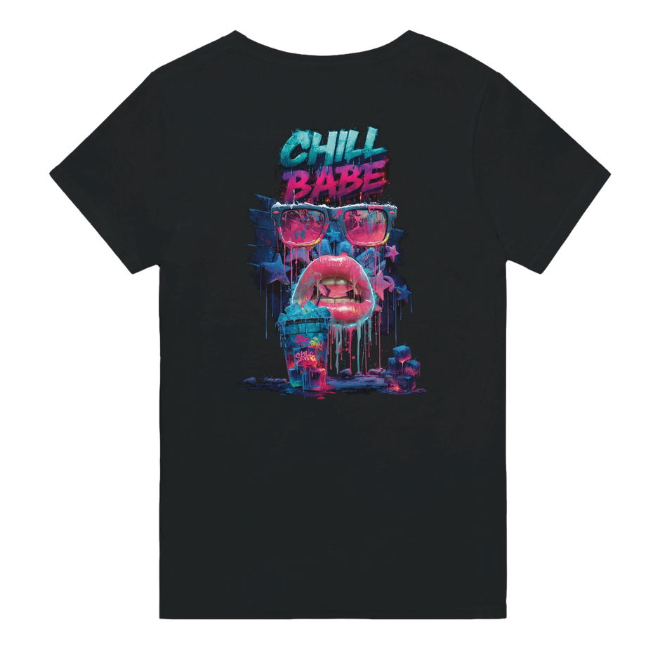 Urban Ice Specials Shirt mit pinken Lippen