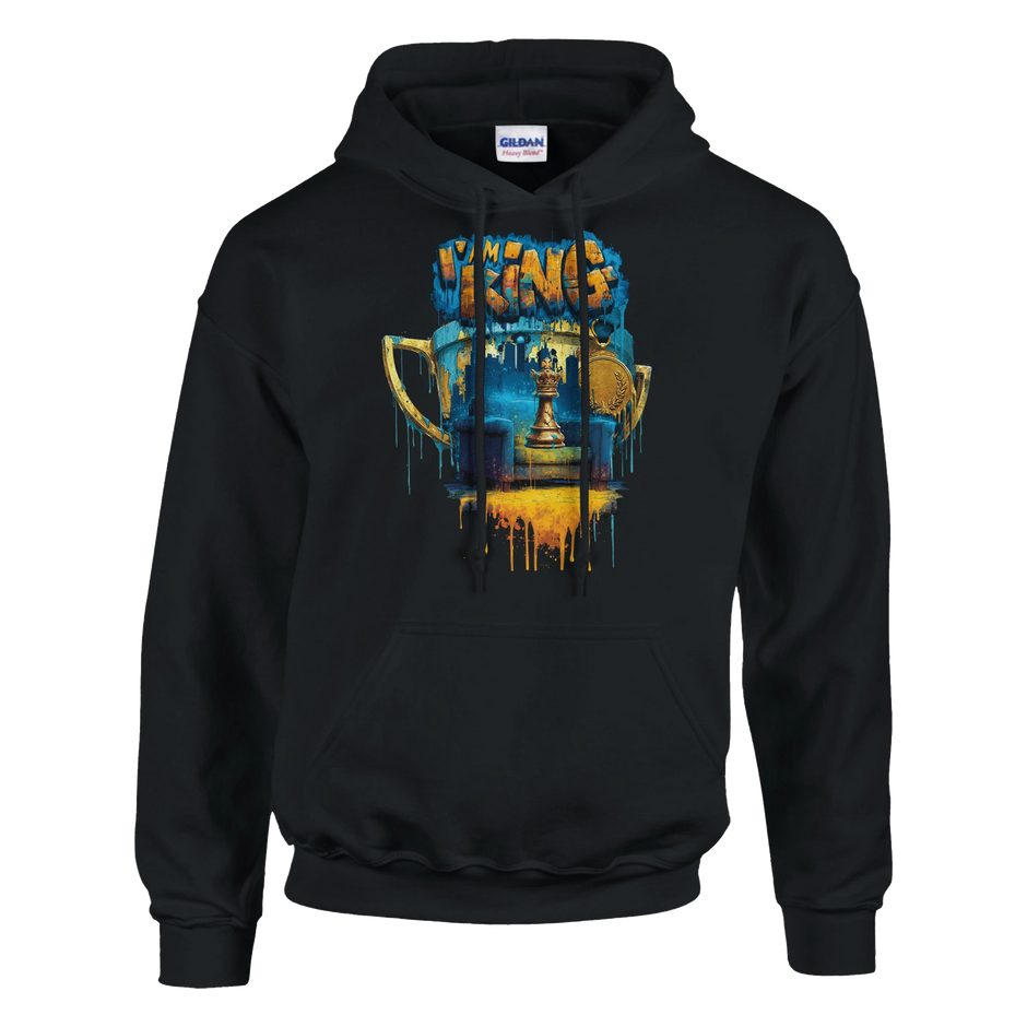 Urban Ice Specials Hoodie mit Schachfigur und Skyline