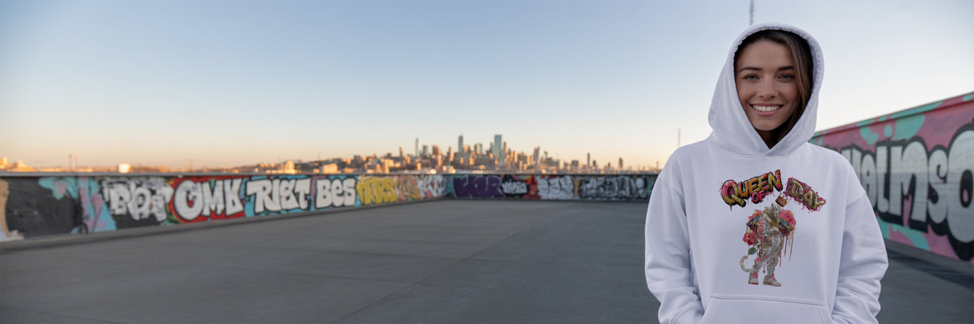 Snowtigz StreetStyle Damen Hoodies | Urban White Tiger Designs