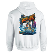 Urban Fashion Hoodie Herren mit Tiger und Fisch-Motiv