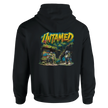 Herren Hoodie Untamed mit Graffiti-Tieren im Streetwear Style