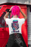 Snowtigz Chill Babe Shirt mit Neonfarben und Eiswürfeln