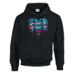 Damen Hoodie Snowtigz Frozen Power Streetwear mit Ice Heart Graffiti