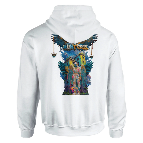 Jungle Expedition Hoodie mit Frauengestalt und Flügeln